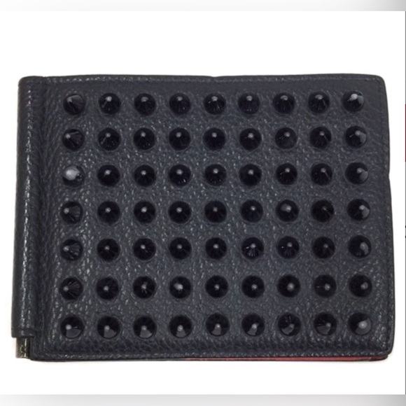 Christian Louboutin Handbags - Black Studded Leather Wallet